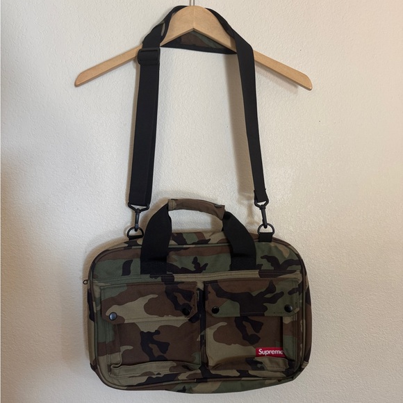 Supreme Camouflage Briefcase Laptop case - Picture 1 of 12